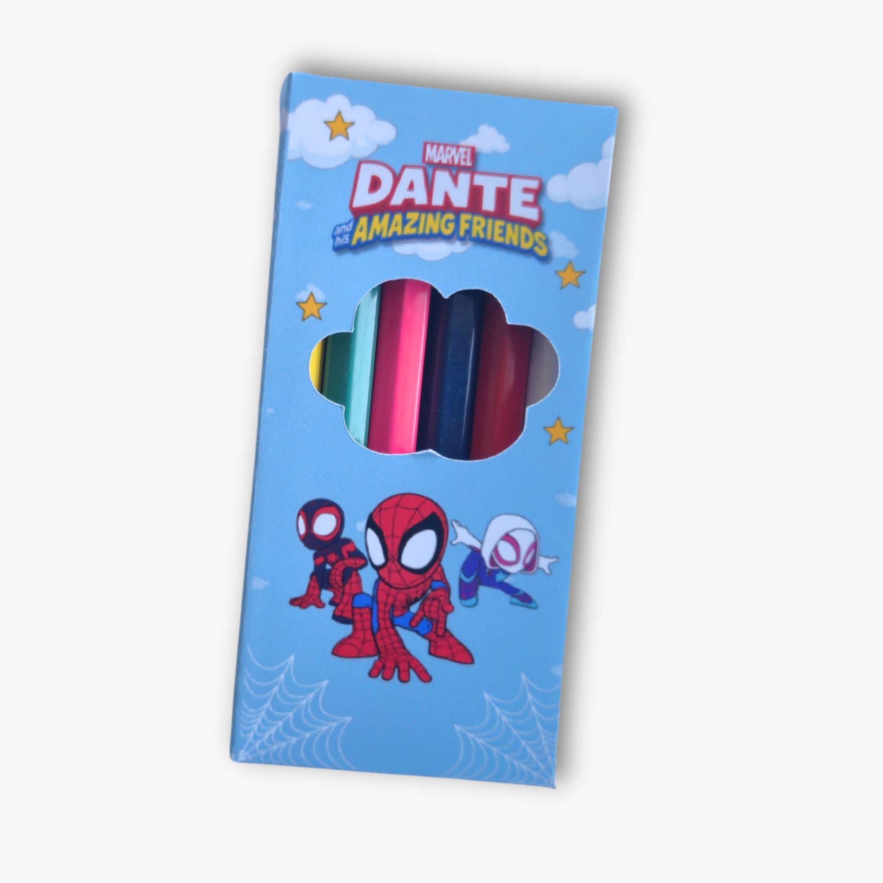 Colouring book with matching crayon or pencil box - Party Favours