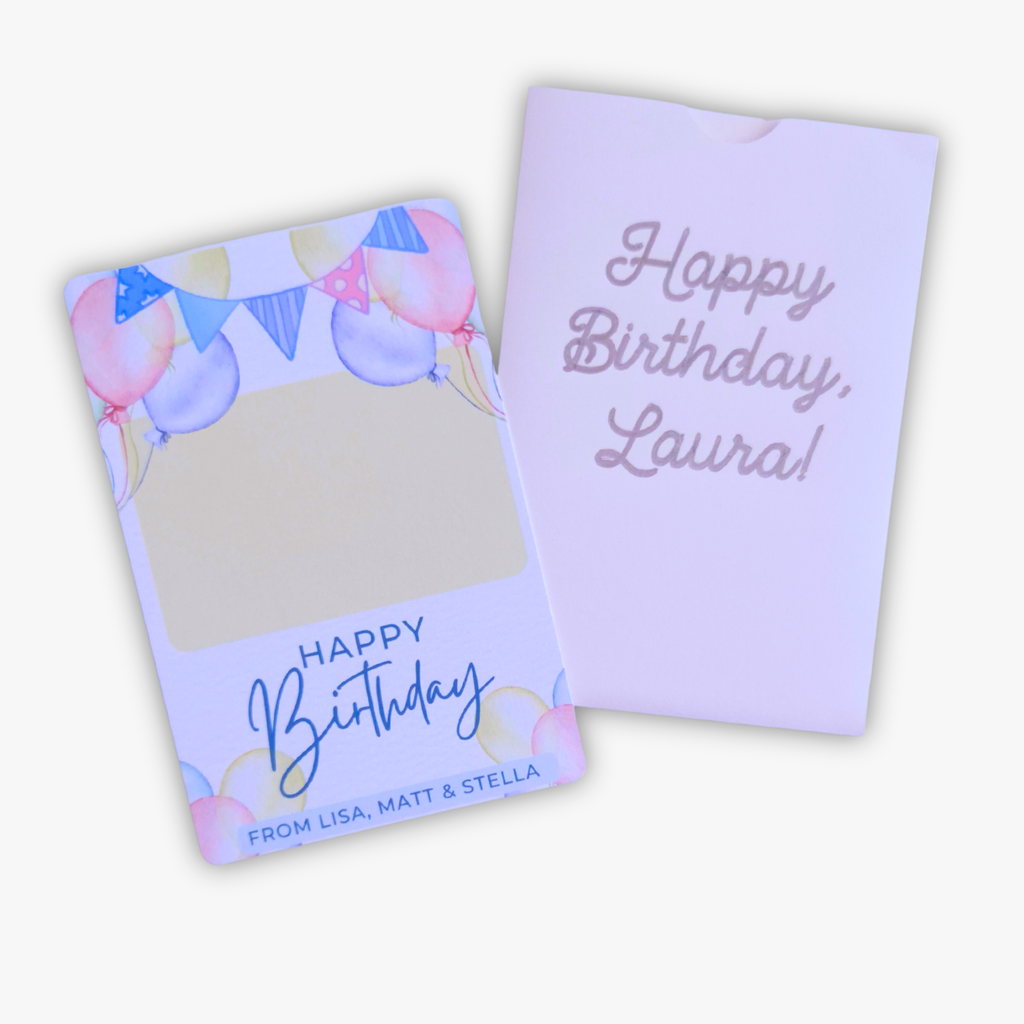 Gift Card Holder - Birthday