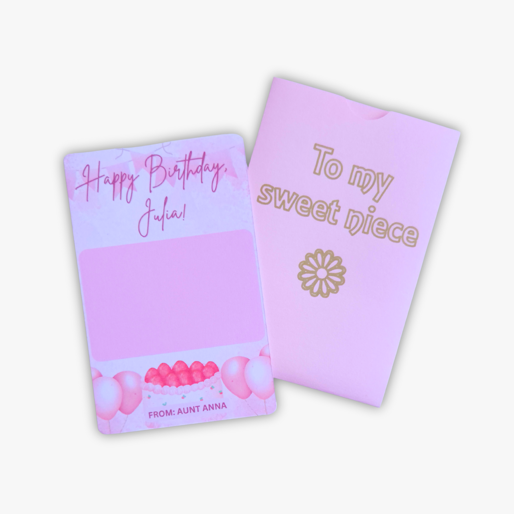 Gift Card Holder - Birthday