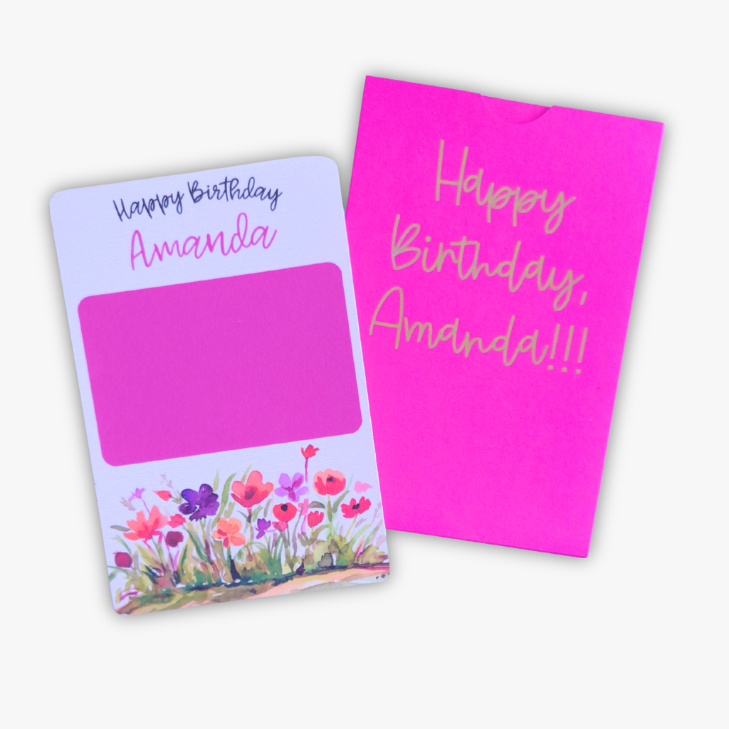 Gift Card Holder - Birthday