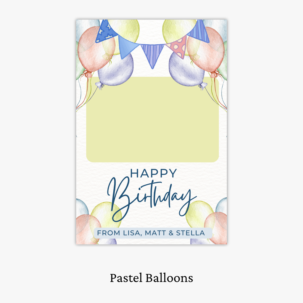 Gift Card Holder - Birthday