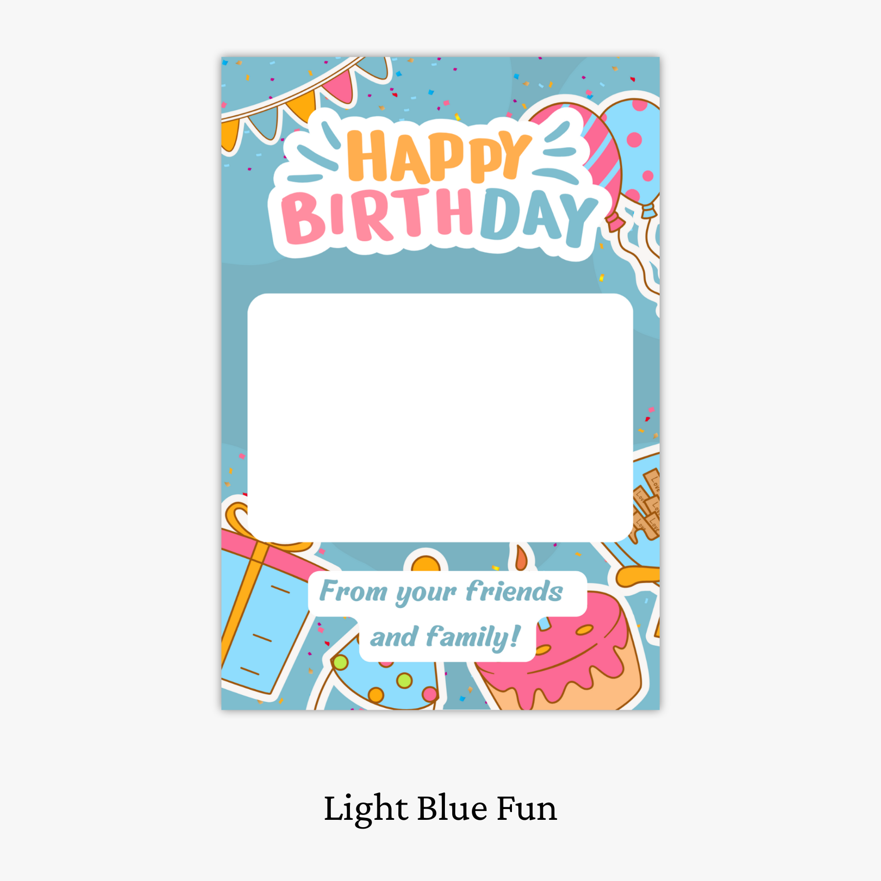 Gift Card Holder - Birthday