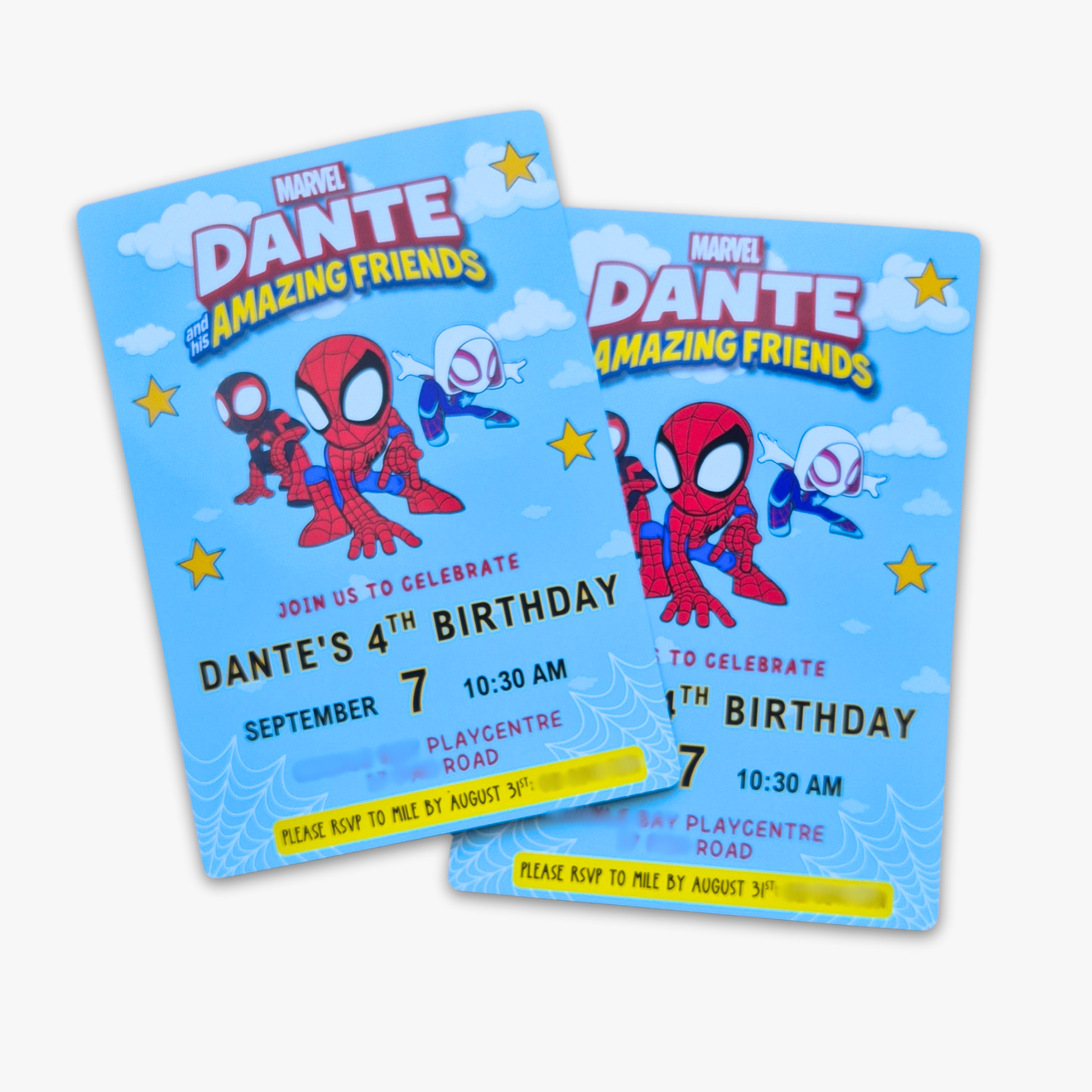 Birthday Invitations (Printed)