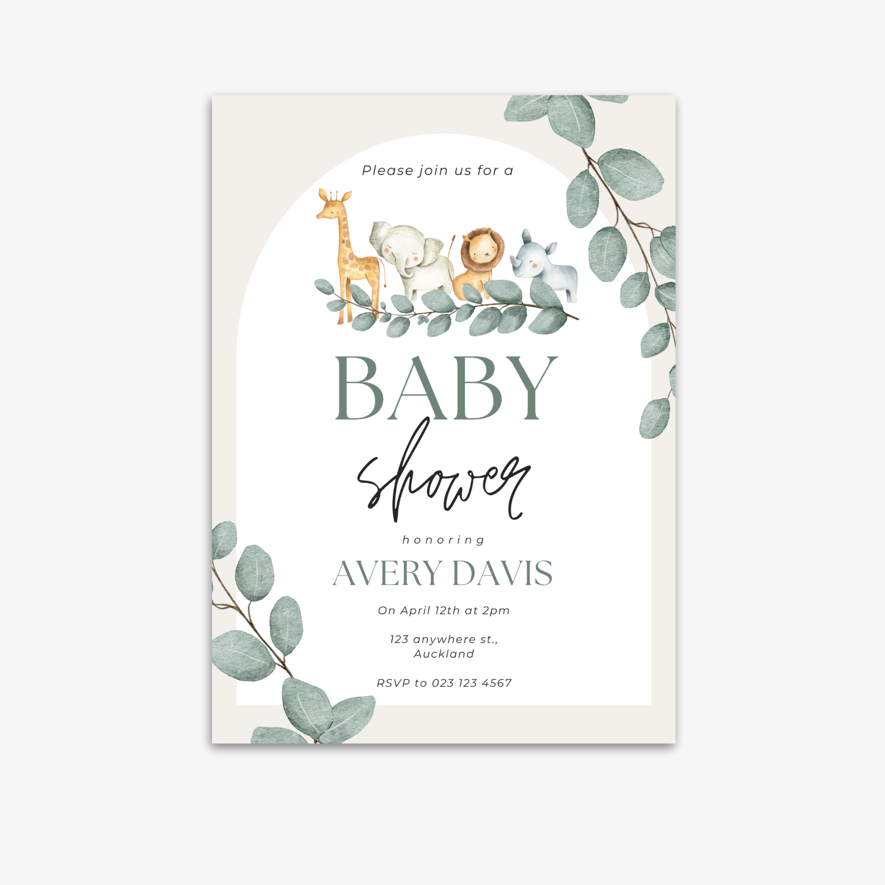 Birthday Invitations (Digital)