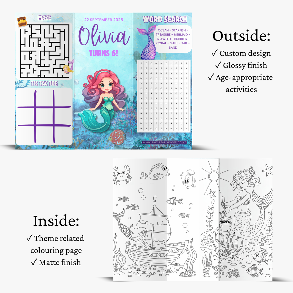 Party Favour - Trifold Activity