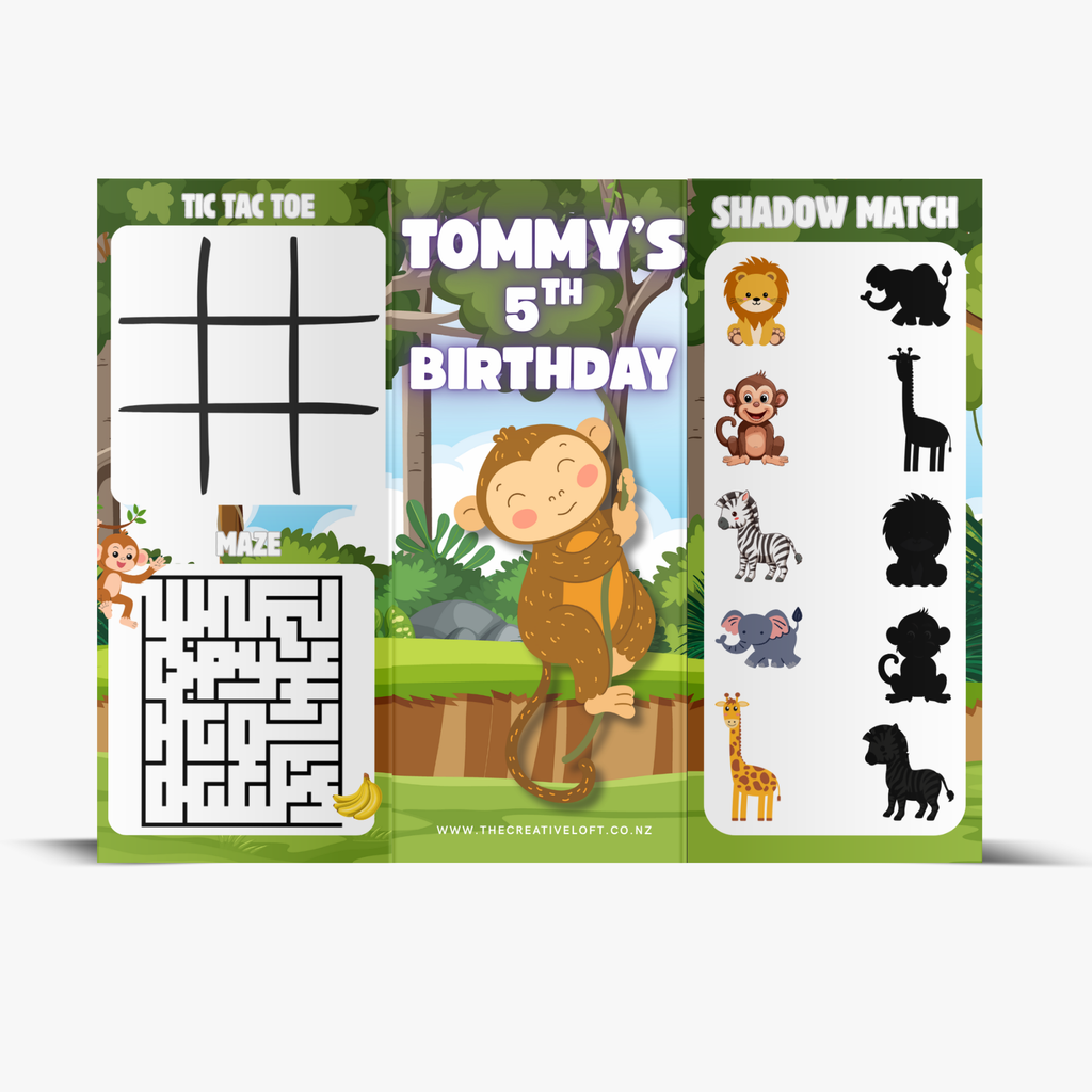 Party Favour - Trifold Activity