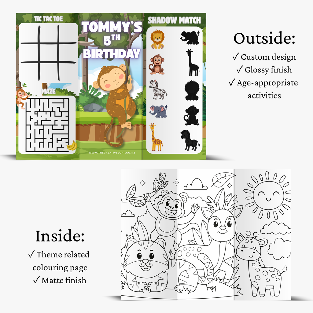 Party Favour - Trifold Activity