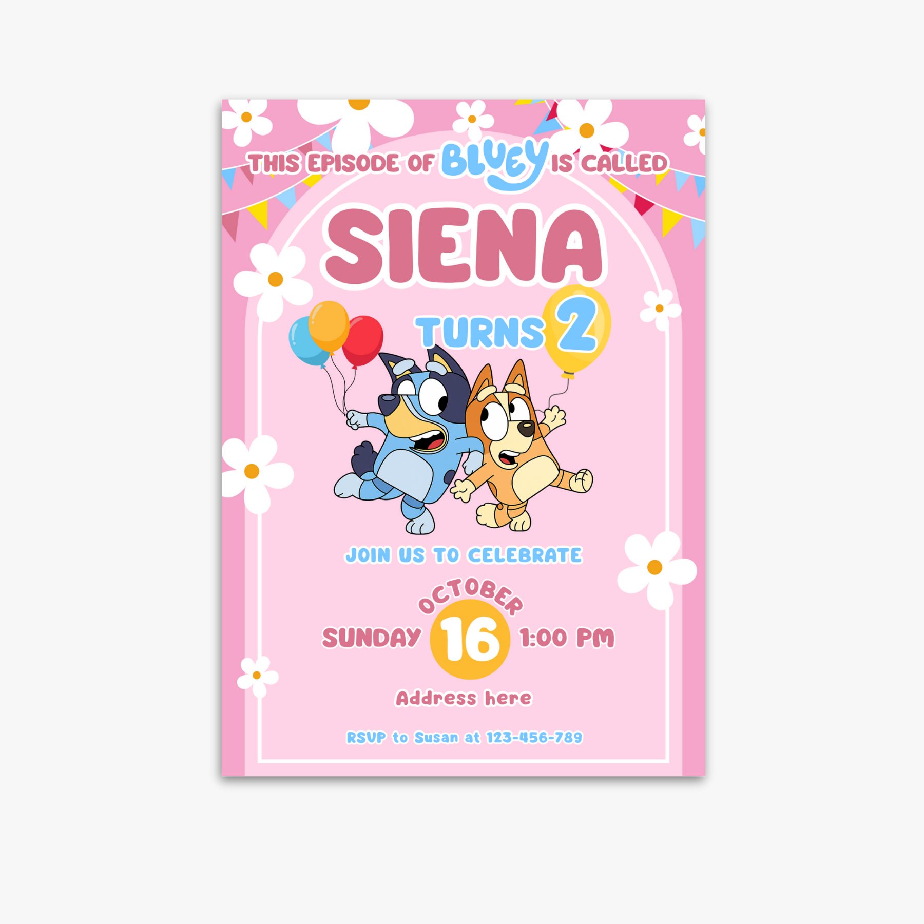Birthday Invitations (Digital)