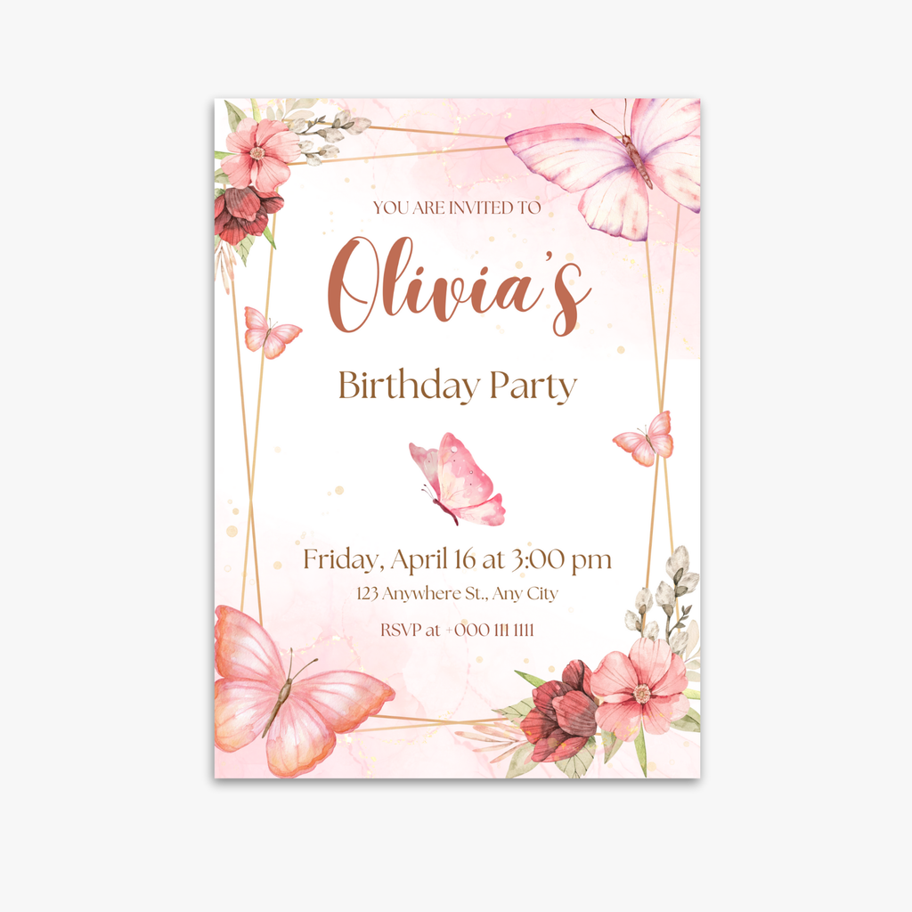 Birthday Invitations (Digital)