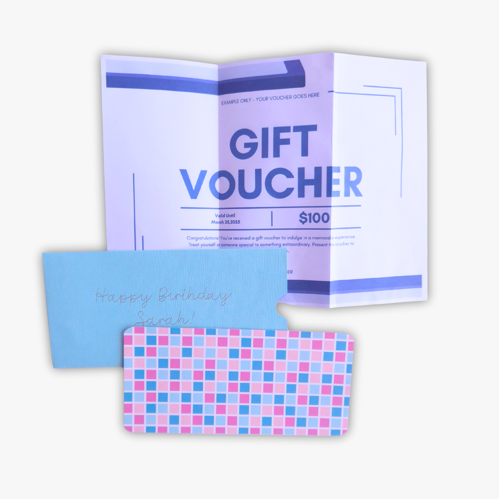 Gift Voucher Holder Envelope & Card