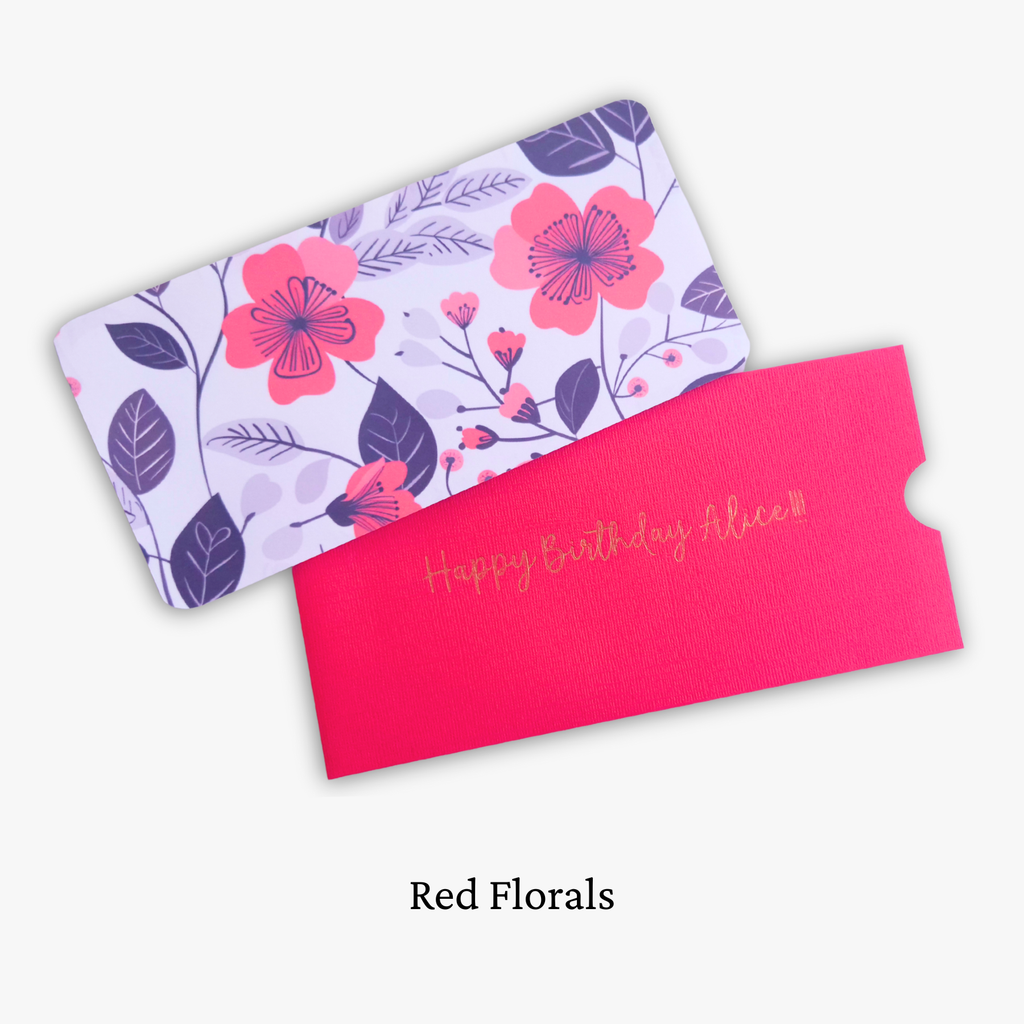 Gift Voucher Holder Envelope & Card