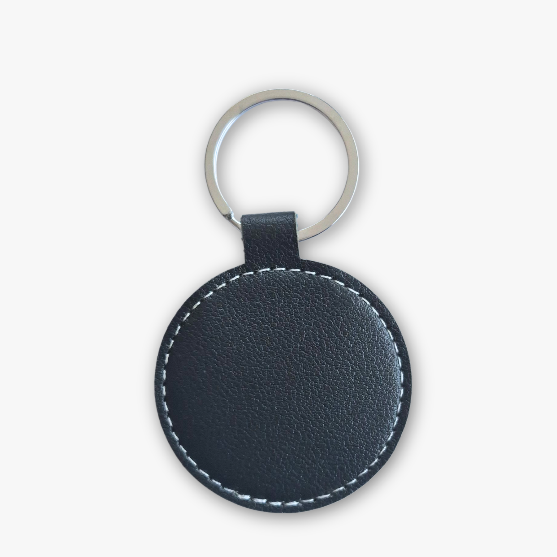 Faux Leather Keychain