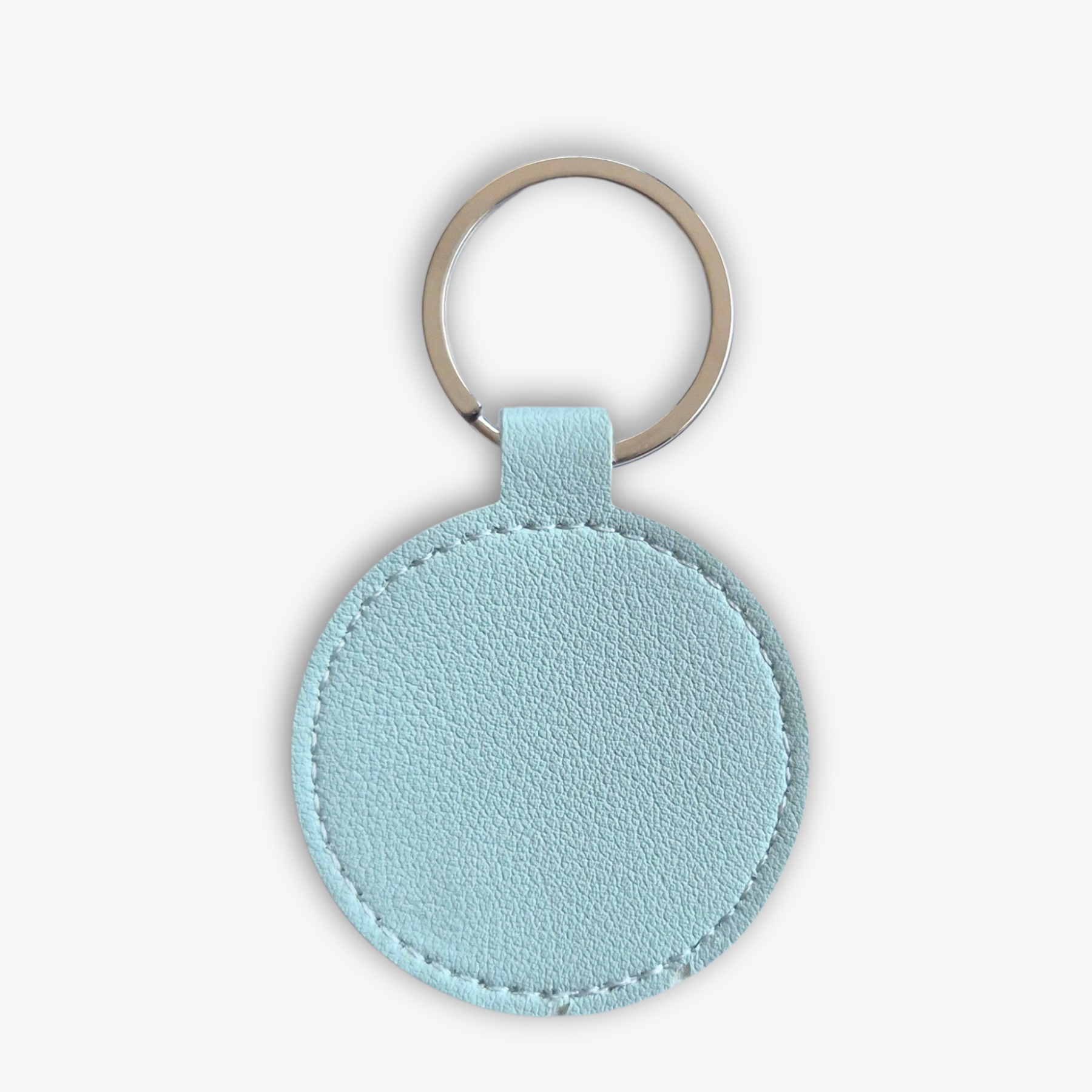 Faux Leather Keychain