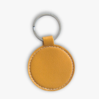 Faux Leather Keychain