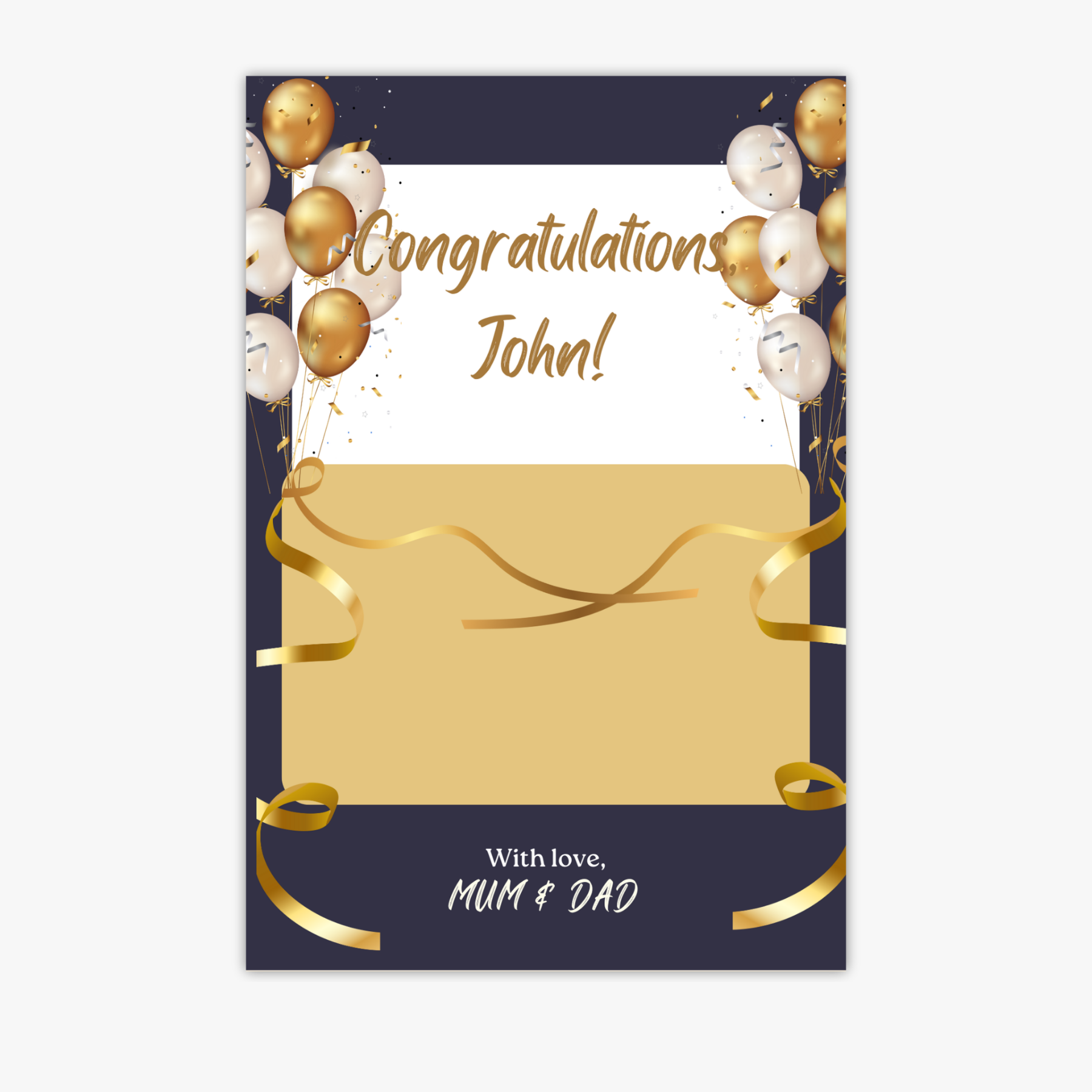 Gift Card Holder - Graduation