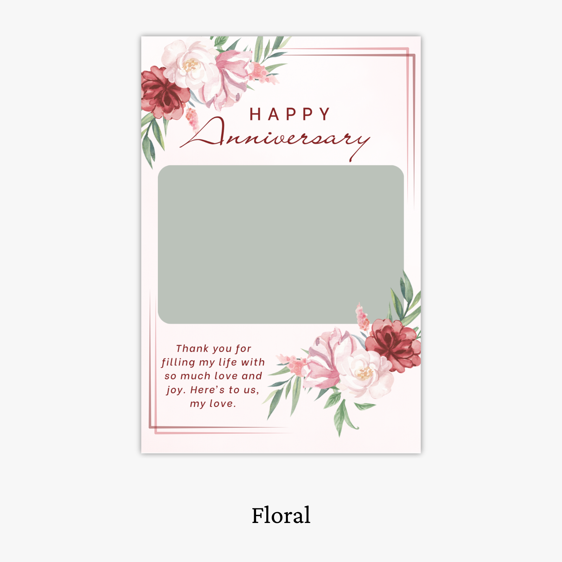 Gift Card Holder - Anniversaries