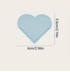 Faux Leather Corner Bookmark